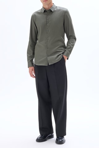Camicia slim - Kaki