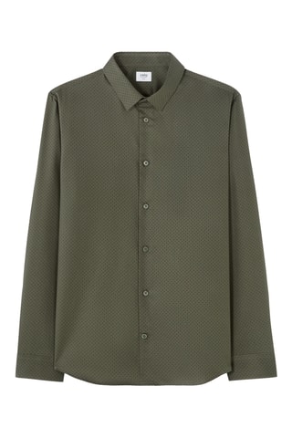 Camicia slim - Kaki