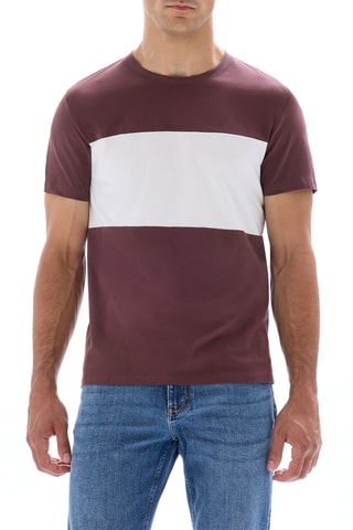 T-shirt regular - Bordeaux