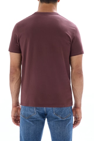 T-shirt regular - Bordeaux