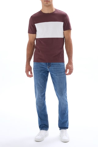 T-shirt regular - Bordeaux