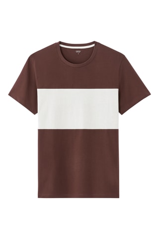 T-shirt regular - Bordeaux
