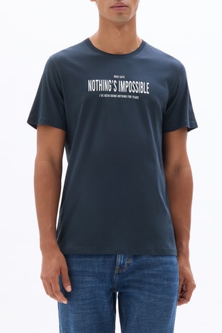 T-shirt regular - Navy