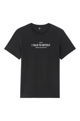 T-shirt regular - Nero