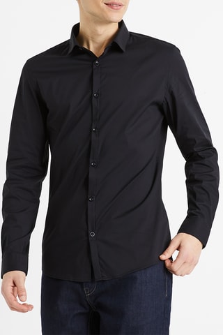 Camicia slim - Nero