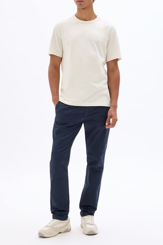 Pantaloni chino straight - Navy