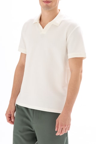 Polo regular - Ecrù