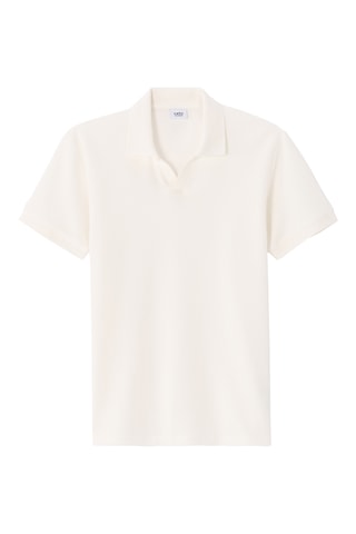 Polo regular - Ecrù