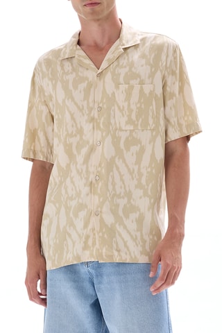 Camicia regular - Beige