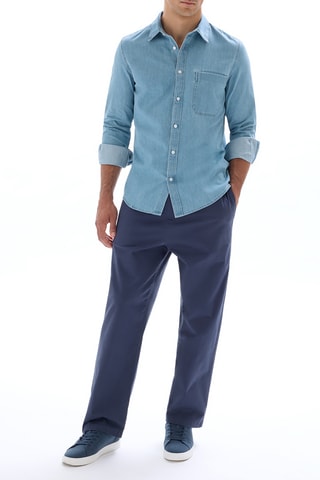 Pantaloni loose - Navy