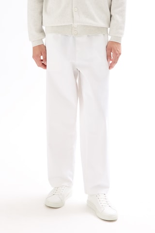 Pantaloni loose - Bianco