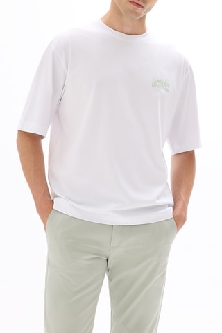 T-shirt oversize - Bianco