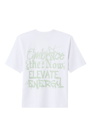 T-shirt oversize - Bianco