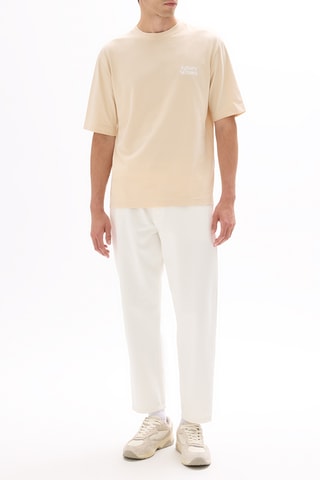 T-shirt oversize - Beige