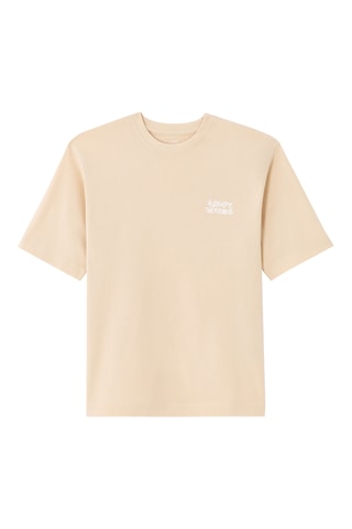 T-shirt oversize - Beige