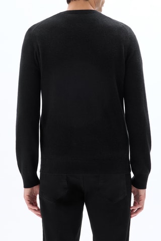 Maglia in cashmere - Nero