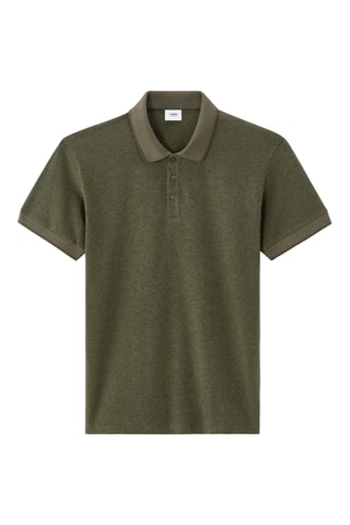Polo regular - Kaki