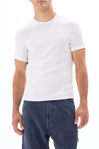 T-shirt slim - Bianco