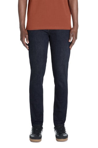 Jeans slim - Bianco e blu