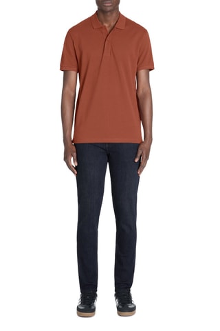 Jeans slim - Bianco e blu