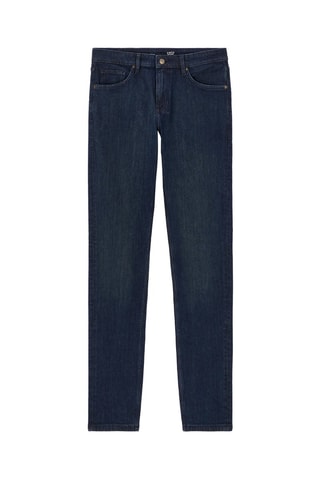 Jeans slim - Bianco e blu