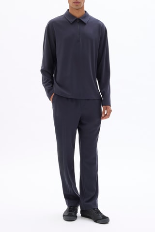 Pantaloni straight - Navy