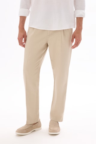 Pantaloni slim - Beige