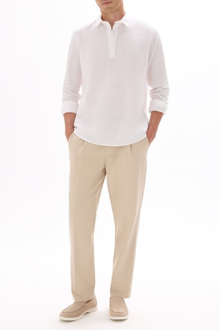 Pantaloni slim - Beige