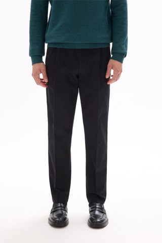 Pantaloni slim - Nero