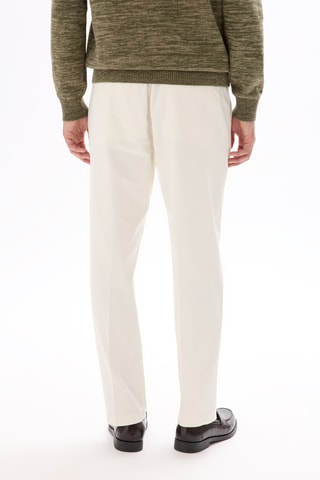 Pantaloni slim - Ecrù
