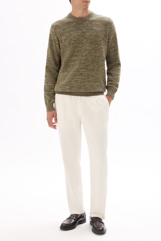 Pantaloni slim - Ecrù