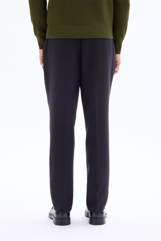 Pantaloni straight - Nero