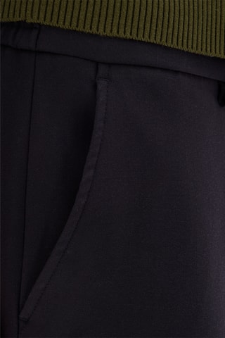 Pantaloni straight - Nero