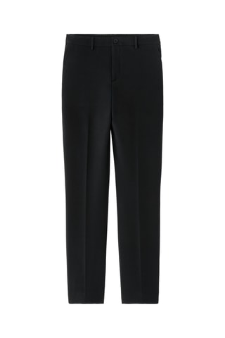 Pantaloni straight - Nero
