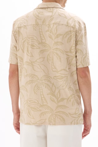 Camicia regular - Beige