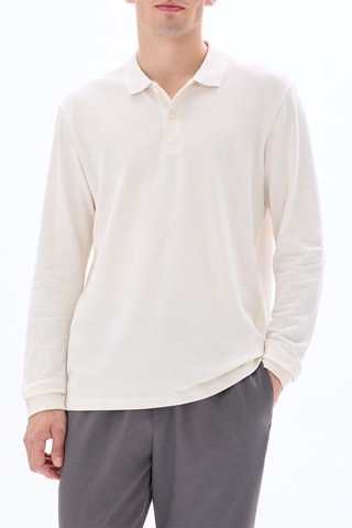 Polo regular - Ecrù