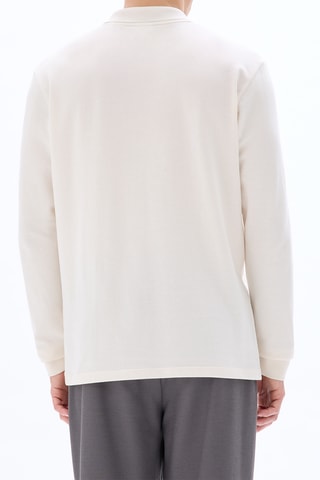 Polo regular - Ecrù