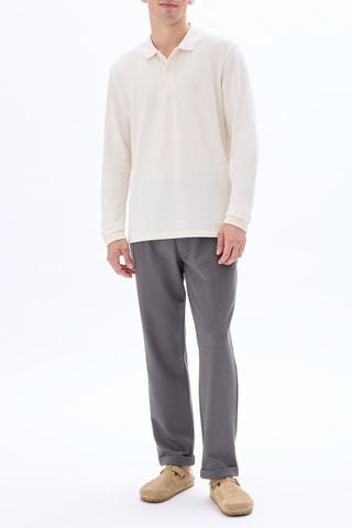 Polo regular - Ecrù