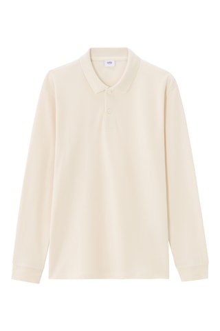 Polo regular - Ecrù