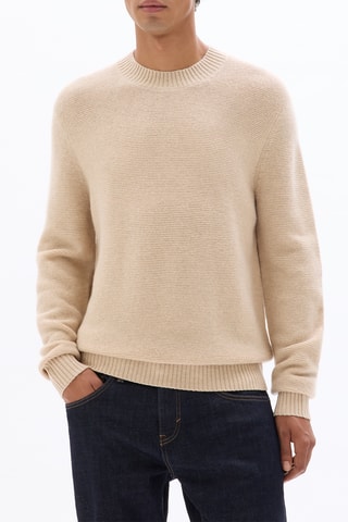 Maglia in lana - Beige