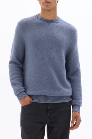Maglia in lana - Blu