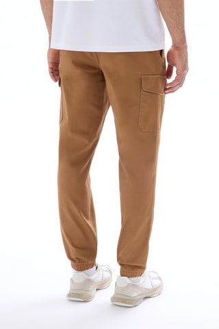Pantaloni straight - Marrone chiaro