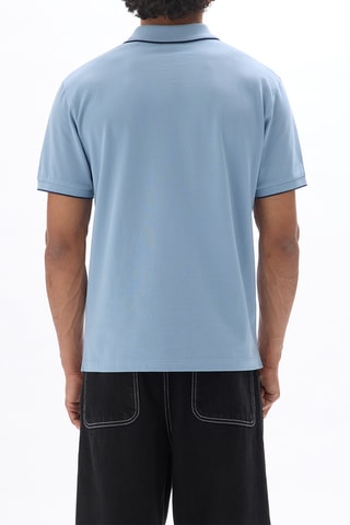 Polo straight - Azzurro