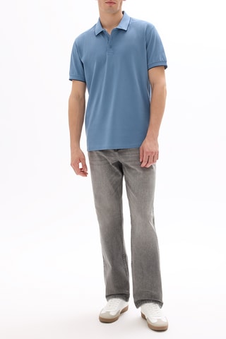 Polo straight - Blu