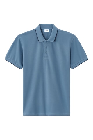 Polo straight - Blu