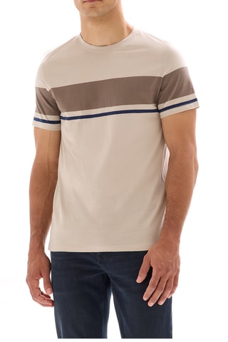 T-shirt regular - Beige clair