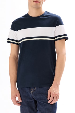 T-shirt regular - Bleu marine