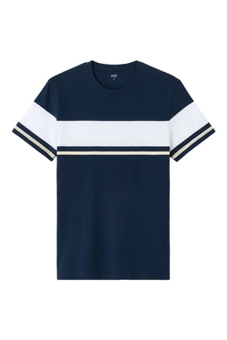 T-shirt regular - Bleu marine