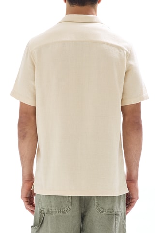 Camicia regular - Beige