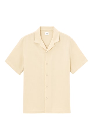 Camicia regular - Beige